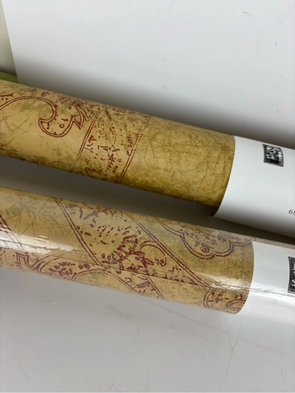 Vintage wallpaper made